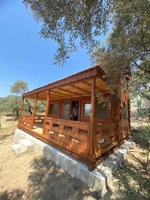 Ahşap ev ve bungalow uygulaması — proje fotoğrafı 26
