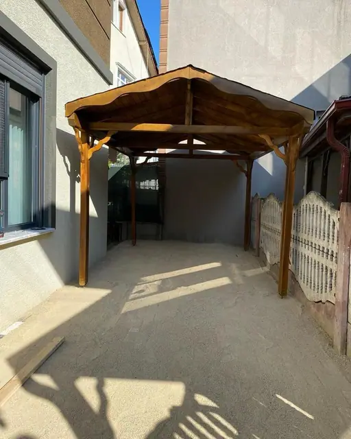 Ahşap veranda ve teras üstü kapama — uygulama fotoğrafı 9