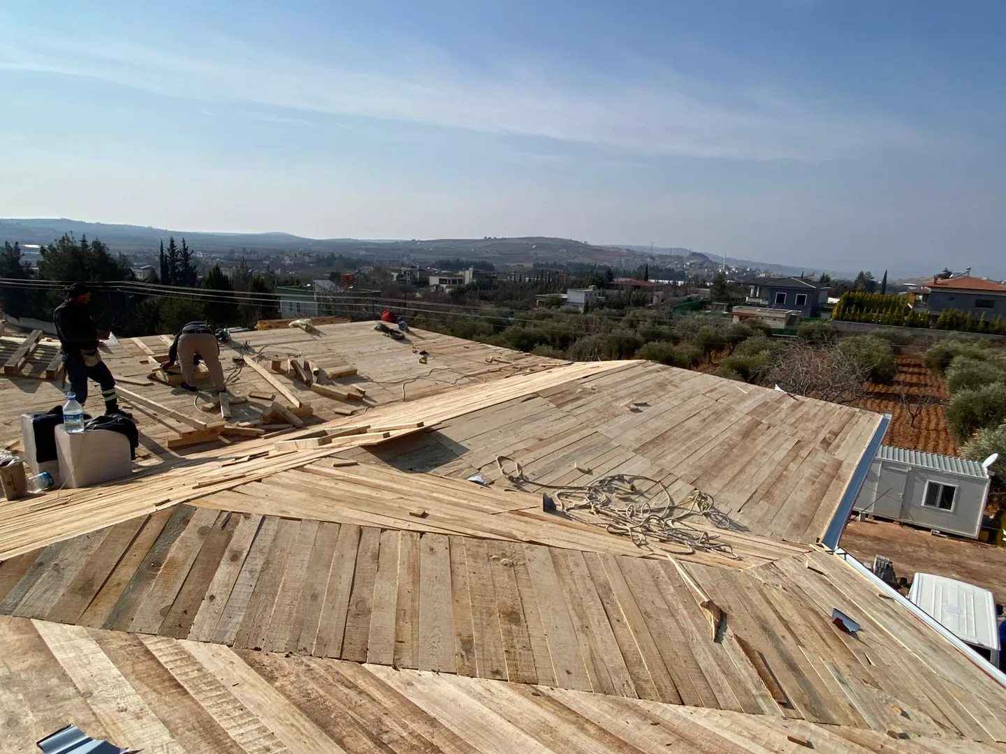 Ahşap oturtma çatı uygulaması — proje fotoğrafı 20